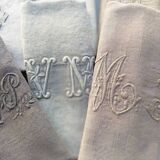 Set of 6 linen shade napkins