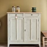 Vintage Parisian buffet with patina in solid wood | Léonie