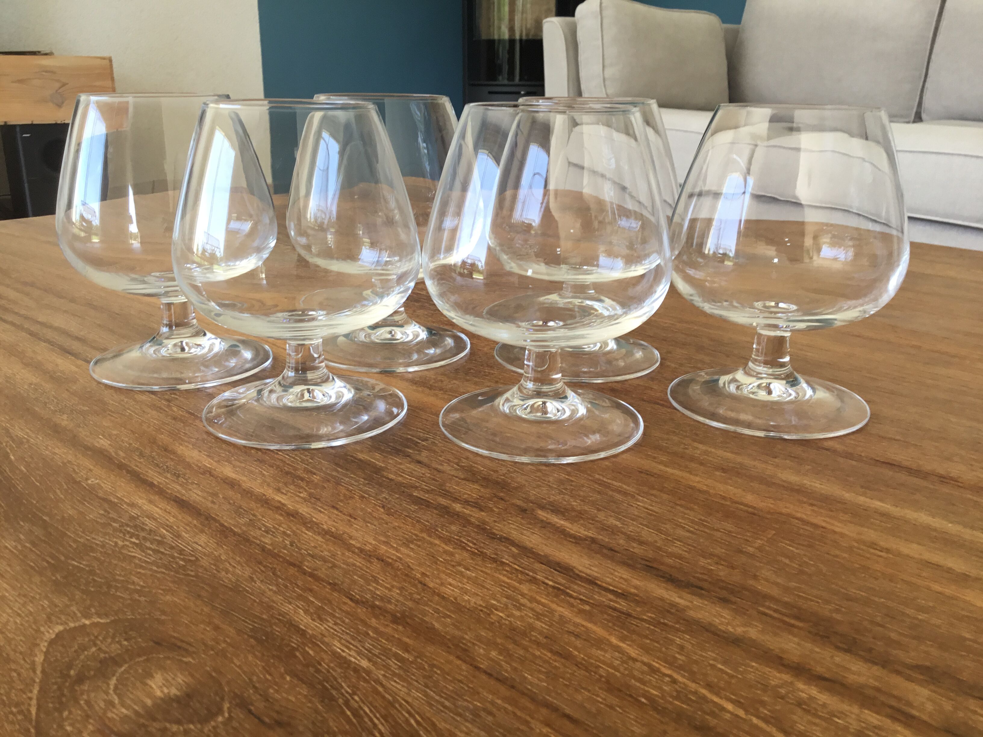 6 glasses