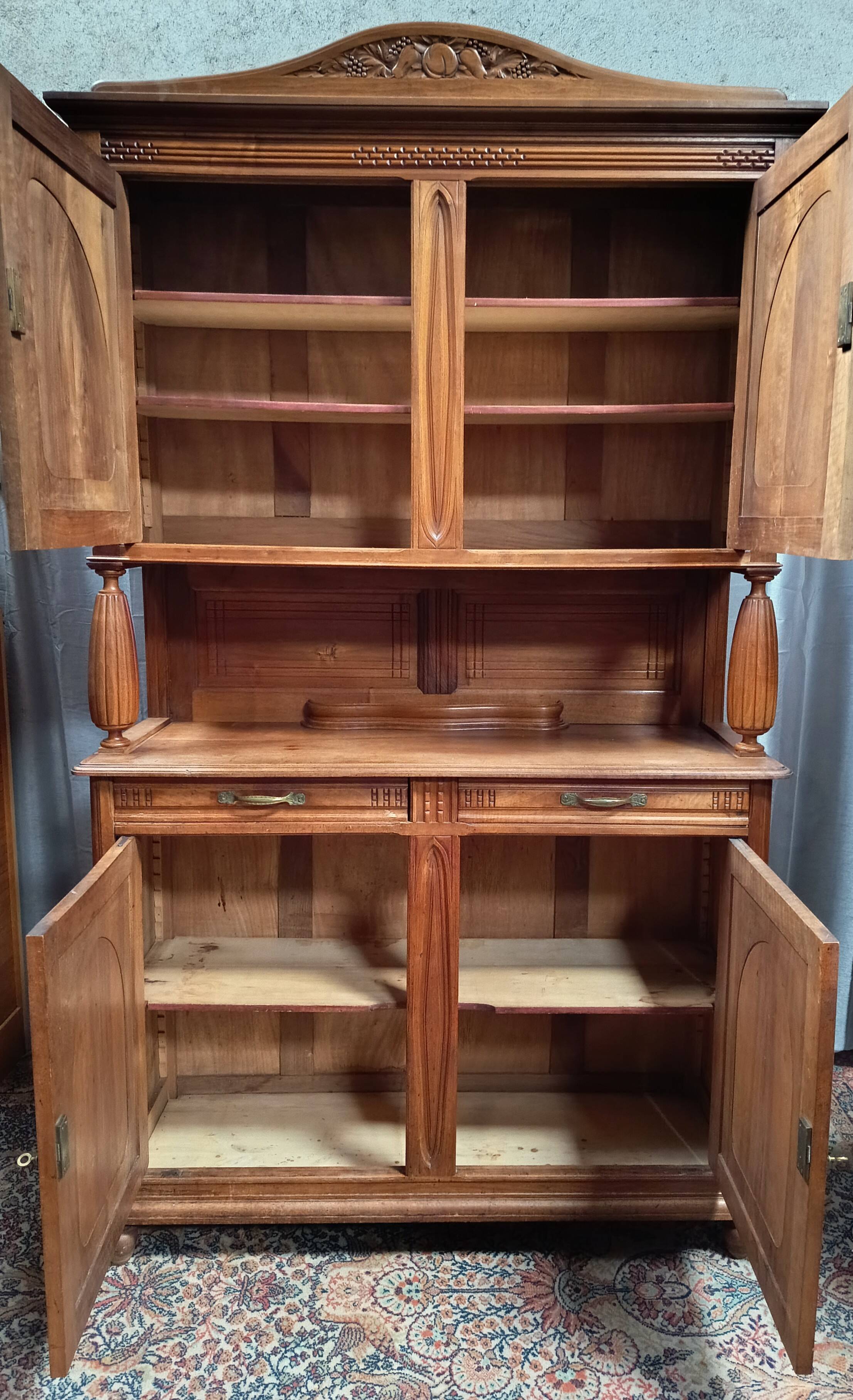 Art Deco walnut sideboard