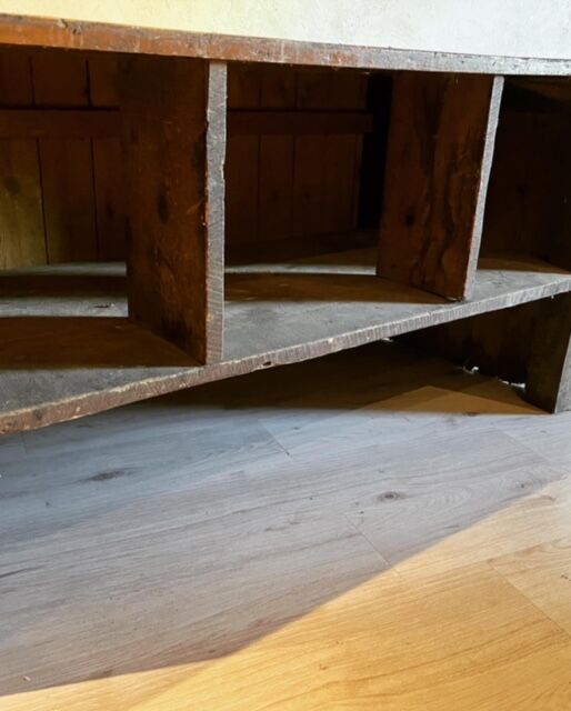 Antique counter furniture trade