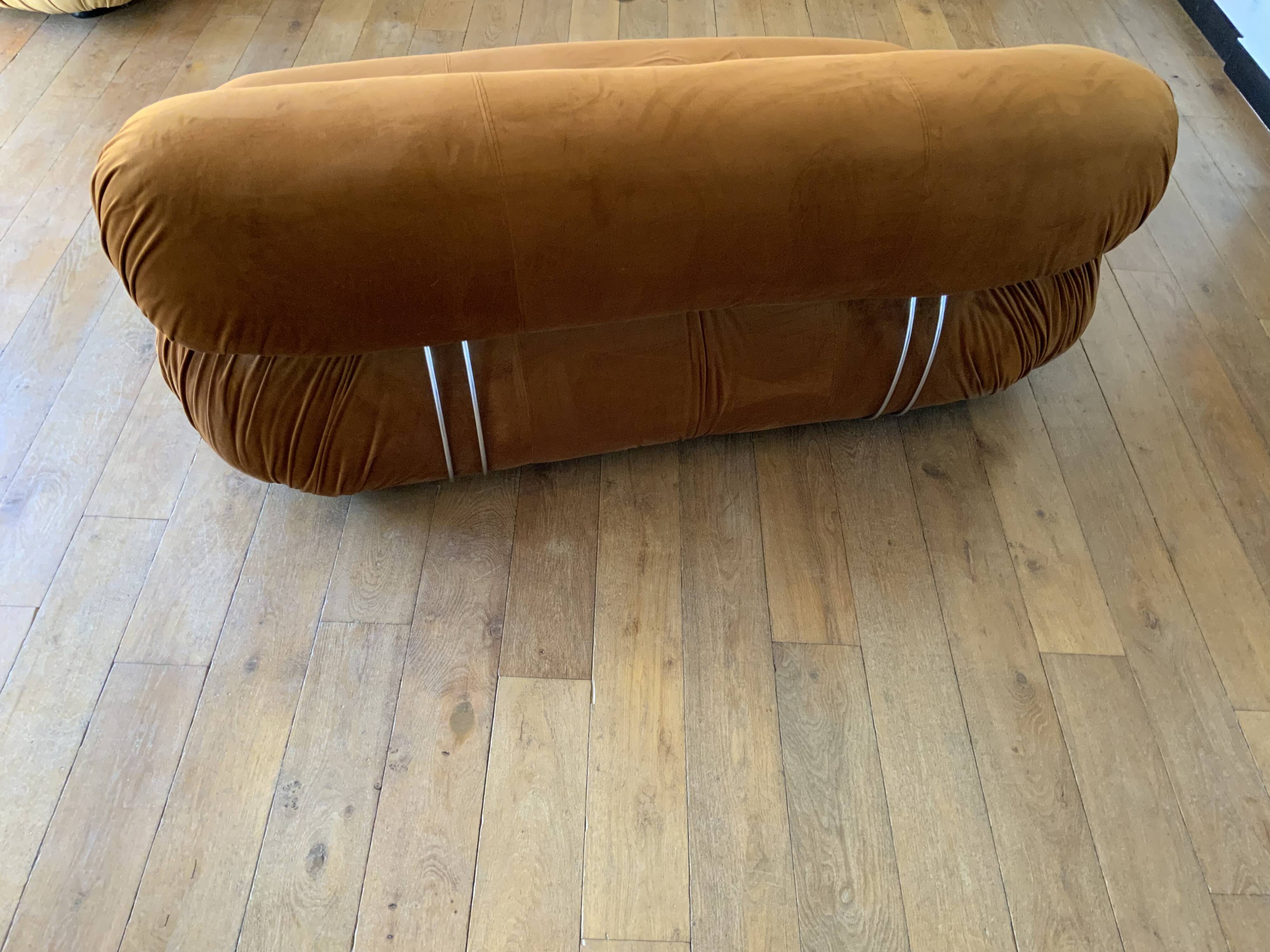 Soriana sofa by Afra & Tobia Scarpa for Cassina