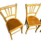 Set of 9 bistro chairs
