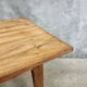 Antique Farmhouse Table French Dining Table in Chestnut Wood 80x200