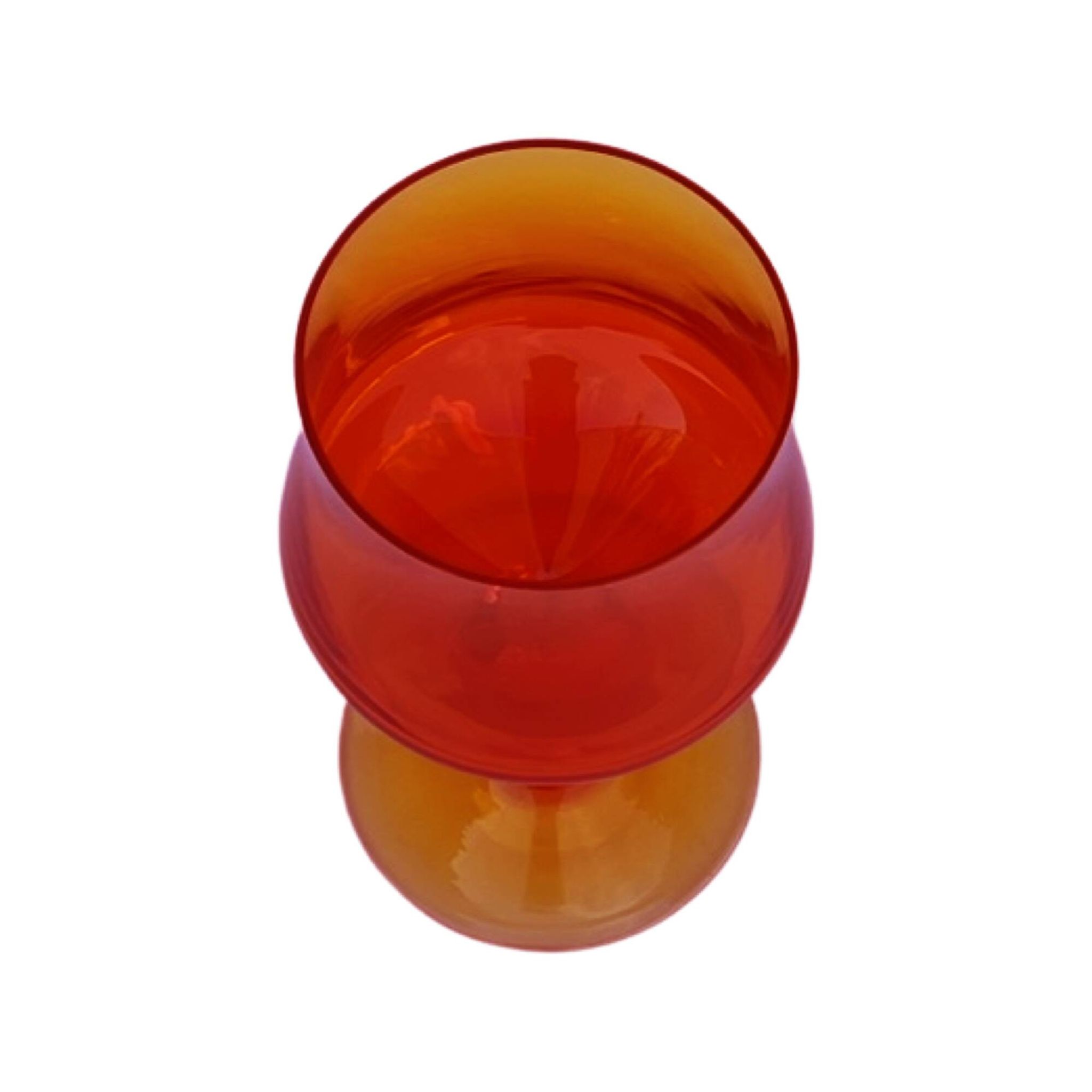 Glass, designed by Z. Horbowy, Huta Barbara, Poland in the 1970s.