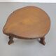 Mid-Century Modern Brutalist Tree Trunk Side Table, 1960s