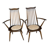 Lot of 2 Ercol armchairs