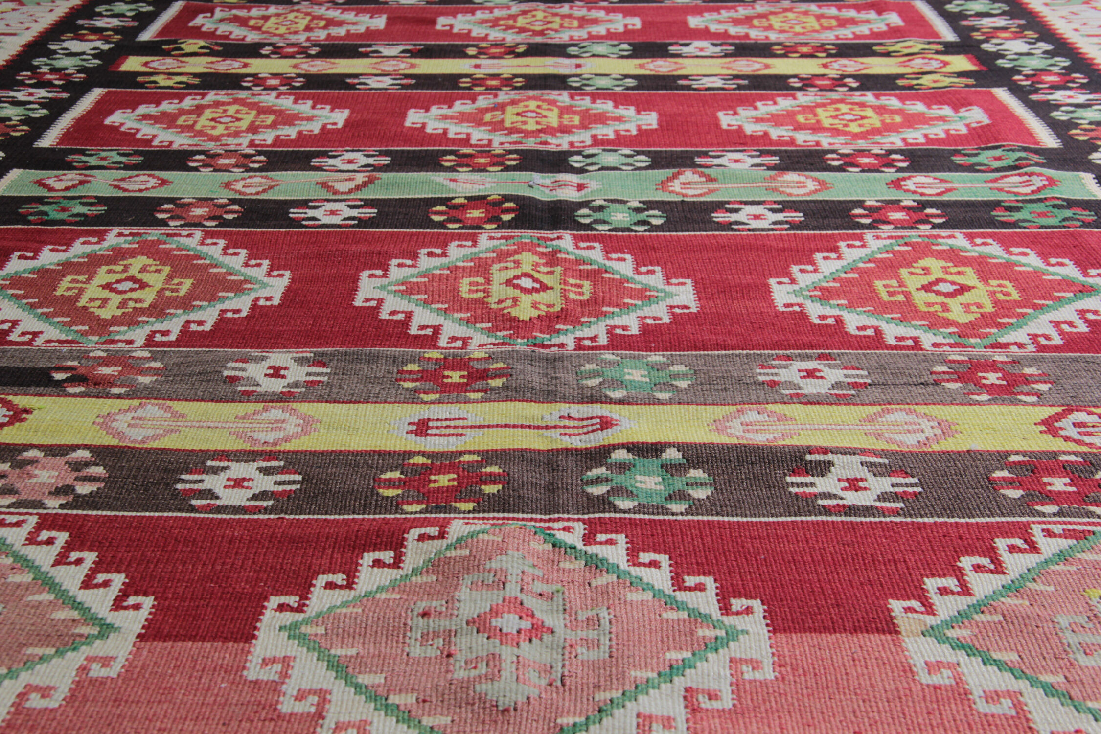 Hand Made Anatolian Kilim 203x294cm