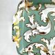 Rectangular Limoges porcelain dish – Geneviève Lethu – “Cipango” decor, 1991