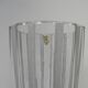 Vase avec 12 nervures verticales en verre dépoli, Verrerie de Fains, années 1950