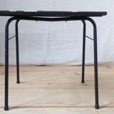 Table low 1950 ceramic multicolor vintage