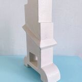 Memphis Style Ceramic Vase Bastione by Florio Keramia