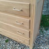 Commode ancienne vintage pieds compas