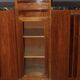 Art Deco mahogany enfilade, attributed to André Sornay around 1930.