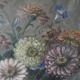 Tableau, huile sur toile, bouquet de fleurs, signé