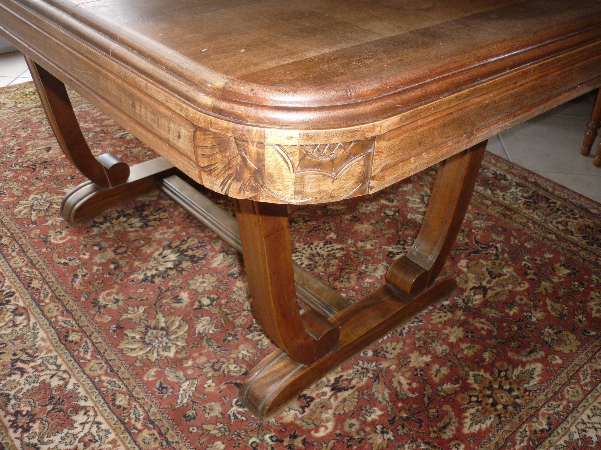 Art deco dining table