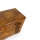 Walnut burl commode, Italian Art Deco, 1940s.