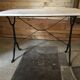 Table bistrot en marbre