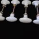 Set of 4 pairs of porcelain handles (B-0023)