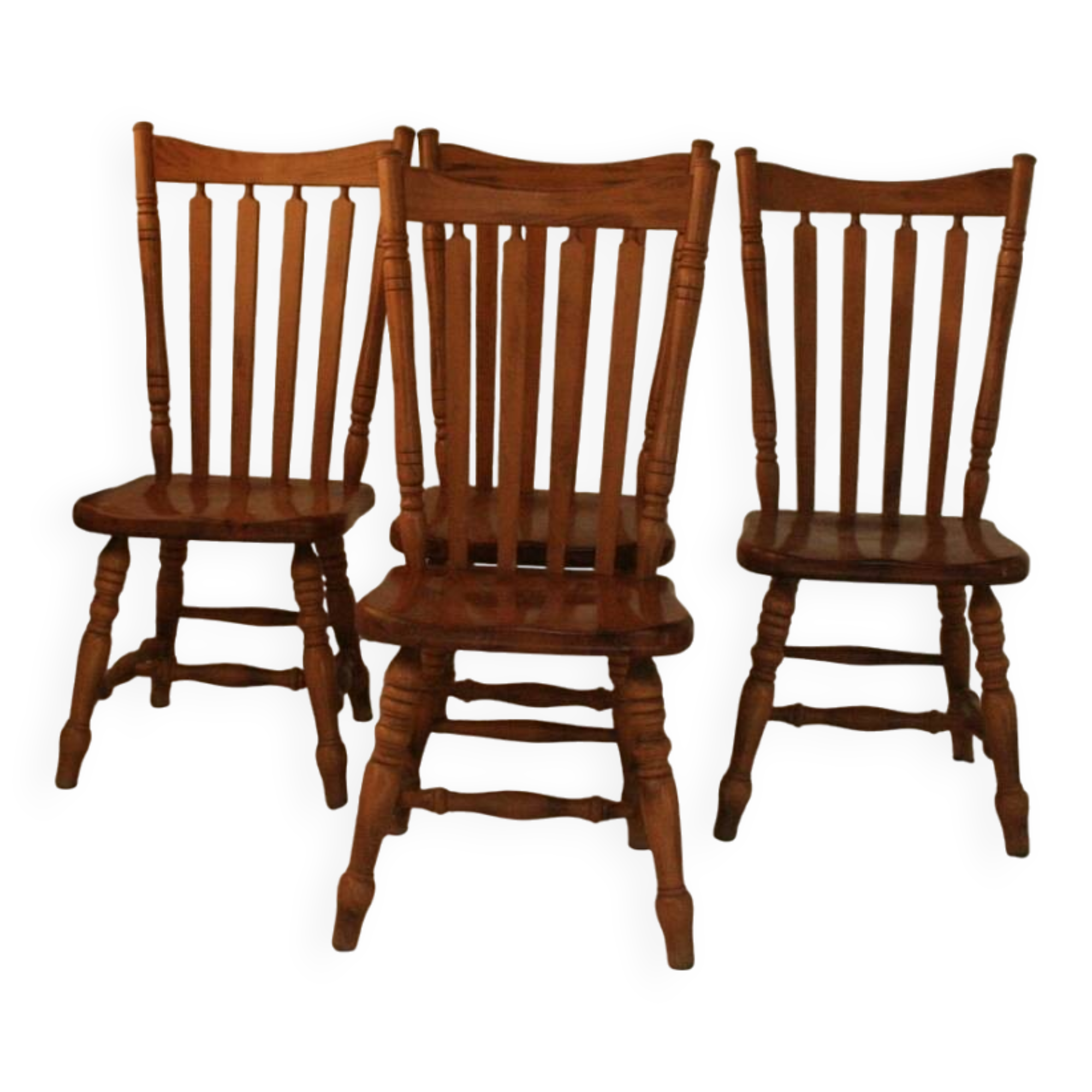 Set of 4 american country model chairs from jdv