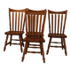 Lot de 4chaises model country americaines  de jdv