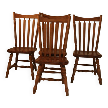 Set of 4 american country model chairs from jdv