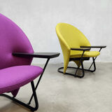 Vintage Dutch design Artifort armchair Floris van den Broecke easy chair 'Winner'