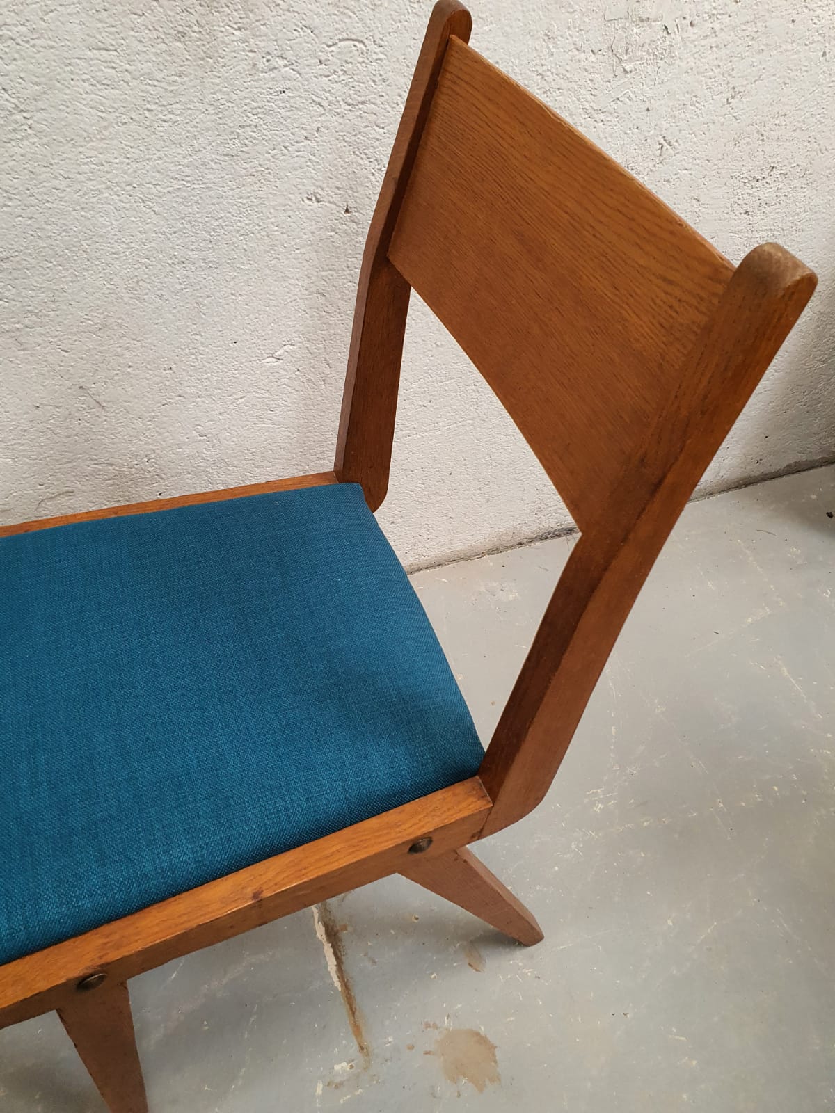 Paire de chaises scandinaves vintage années 50