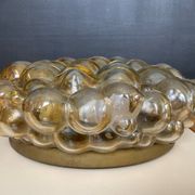 Pair of Bubble-Helana Tynell wall lights or ceiling lights from the 1970s.