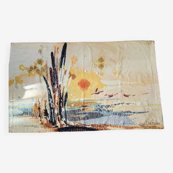 Large vintage Thérèse Le Guen tapestry