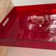 Design top in red plexiglass