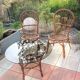 Rattan garden furniture / vintage 60s-70s