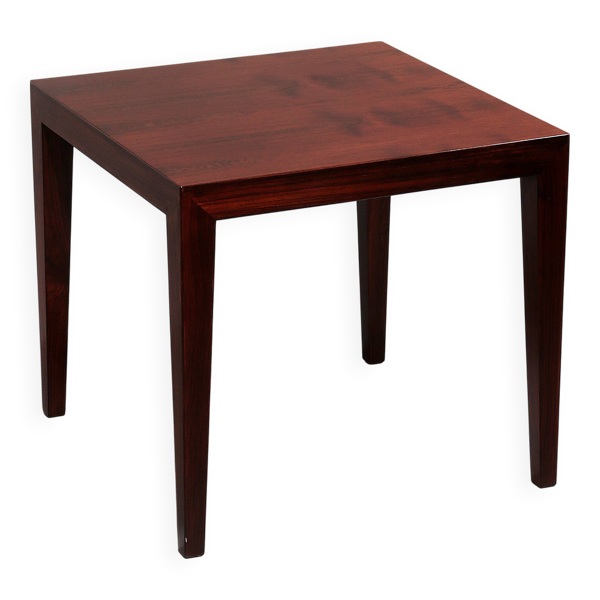 Table d'Appoint en Bois Foncé par Severin Hansen pour Haslev Møbelsnedkeri, 1950s