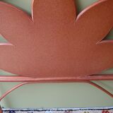 Rattan and canning headboard