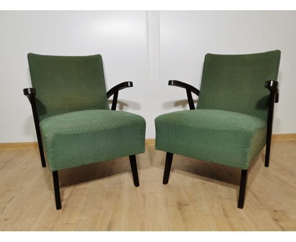 Fauteuils vintage de Tchécoslovaquie