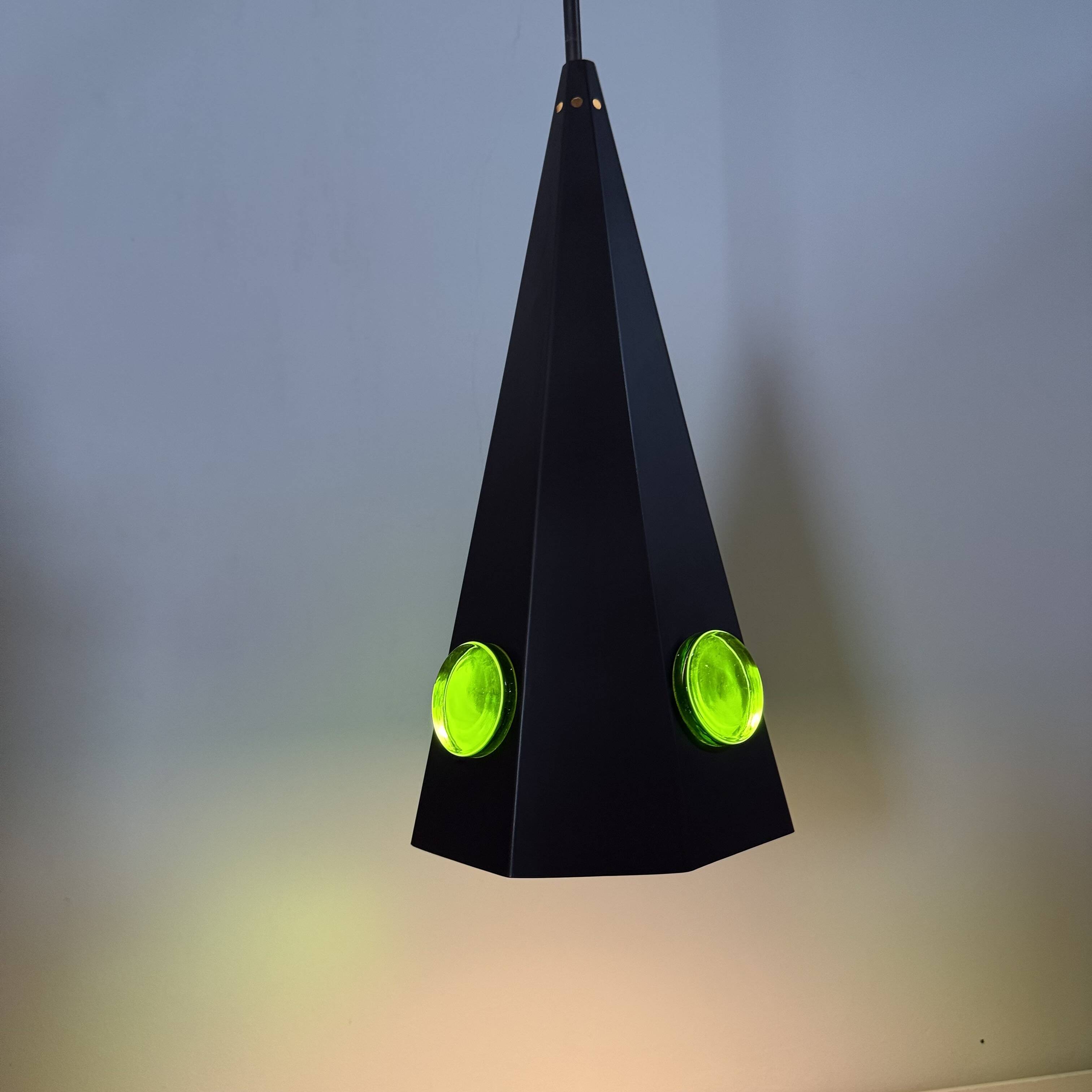 Danish design hanging lamp by Svend Aage Holm Sørensen for Holm Sørensen