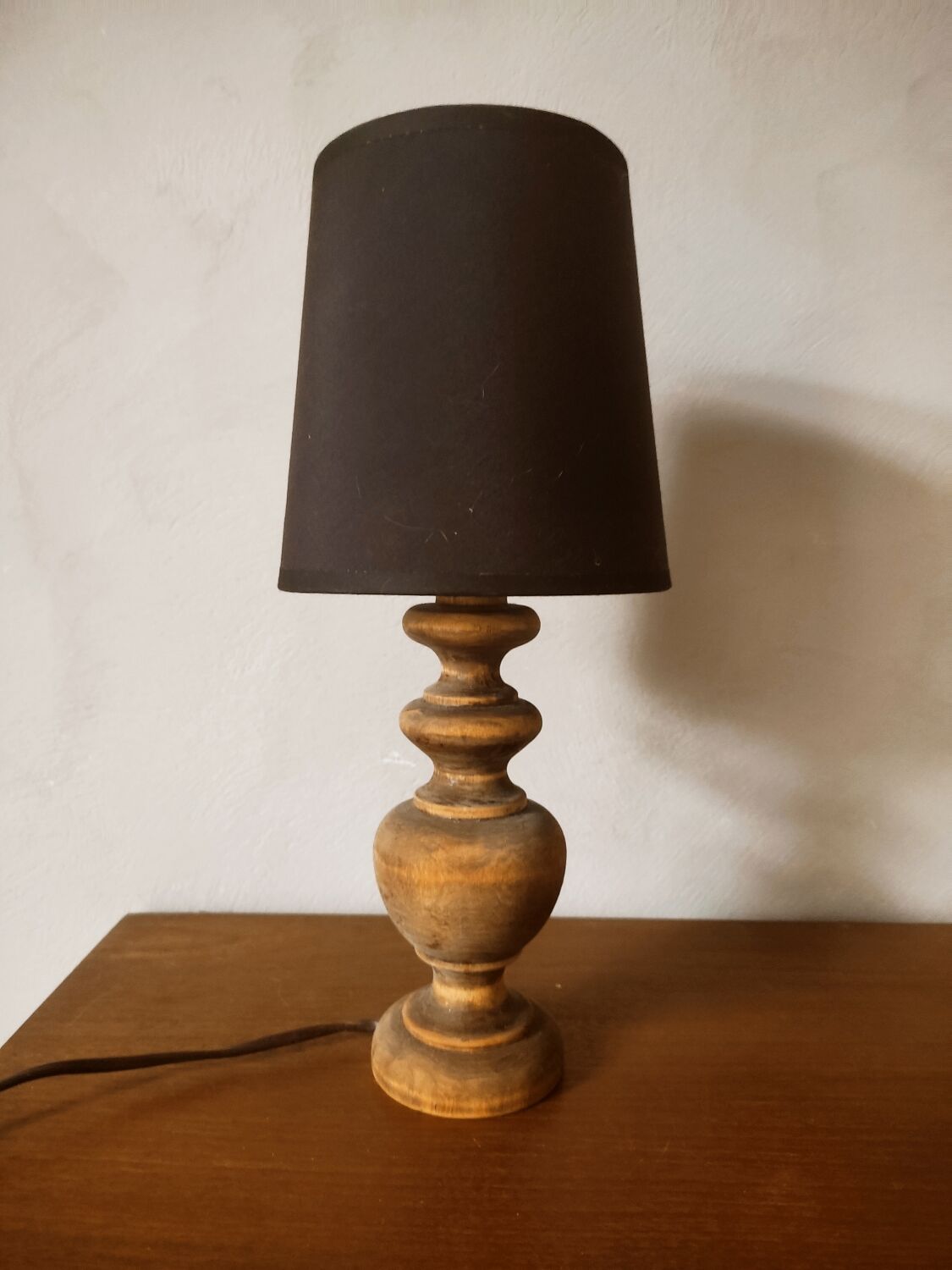 Wooden lamp