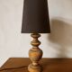 Lampe en bois