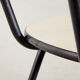 School chair on metal frame