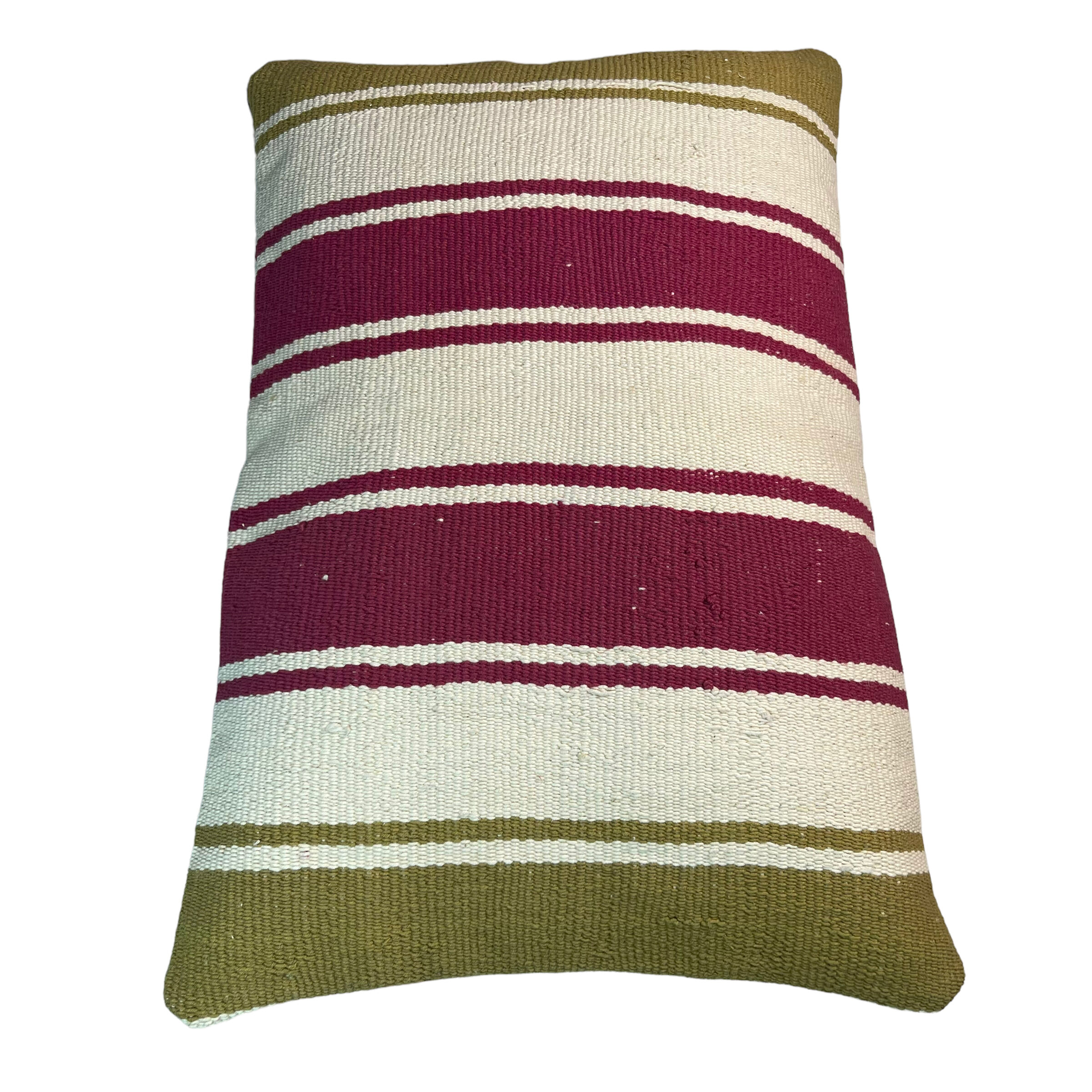 Vintage turkish kilim cushion cover , 40 x 60 cm
