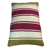 Vintage turkish kilim cushion cover , 40 x 60 cm