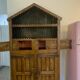 rustic Wabi-Sabi wardrobe in solid beech.