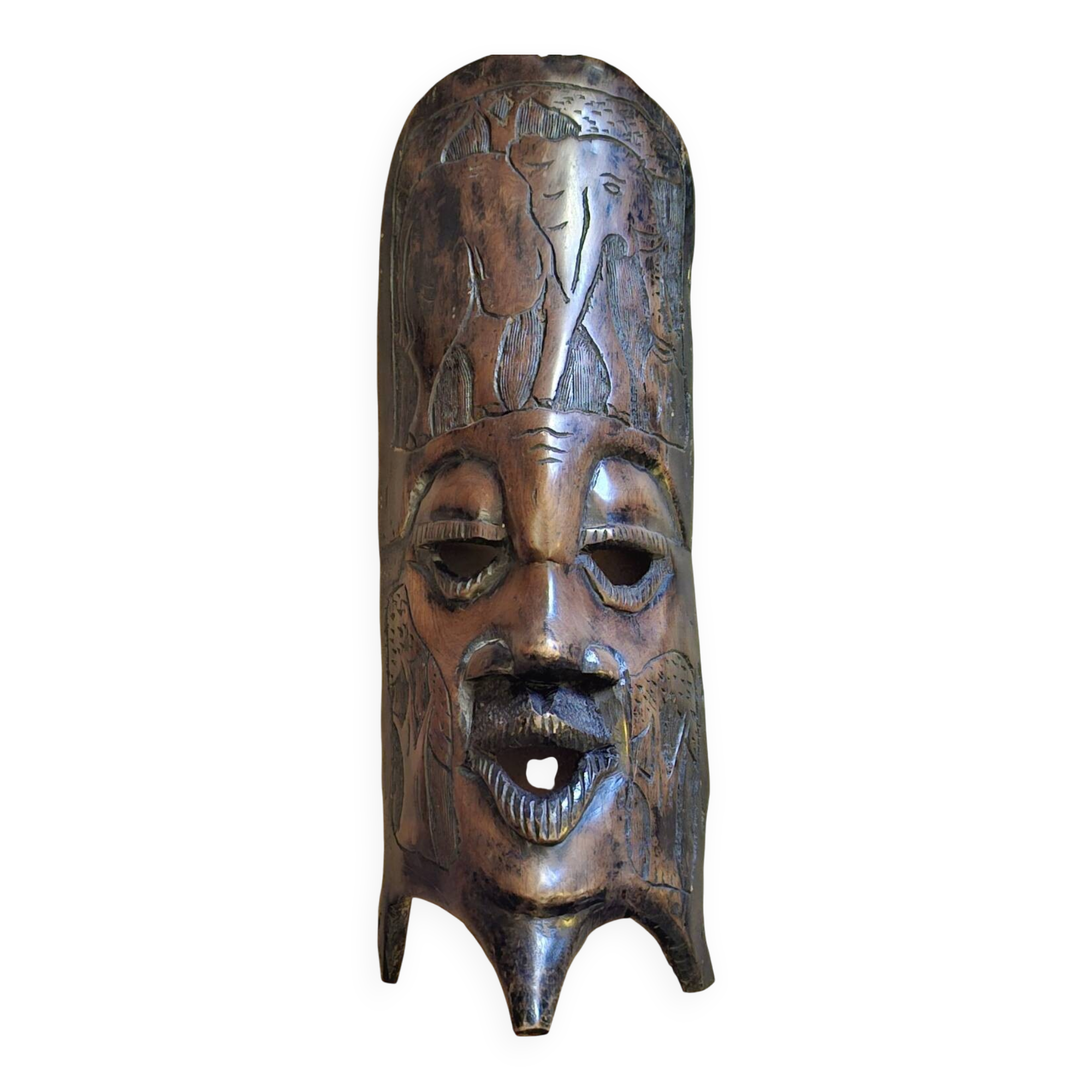 Wenge tribal mask