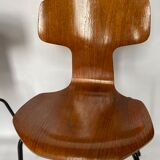 Set of four Danish hammer chairs by Arne Jacobsen for Fritz Hansen