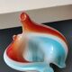 Vase soliflore "Jack in the Pulpit" en verre de Murano