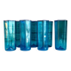 7 Murano glass glasses by Carlo Scarpa for Venini, Italy