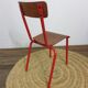 Chaise d'école enfant