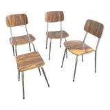 Formica chairs with stool