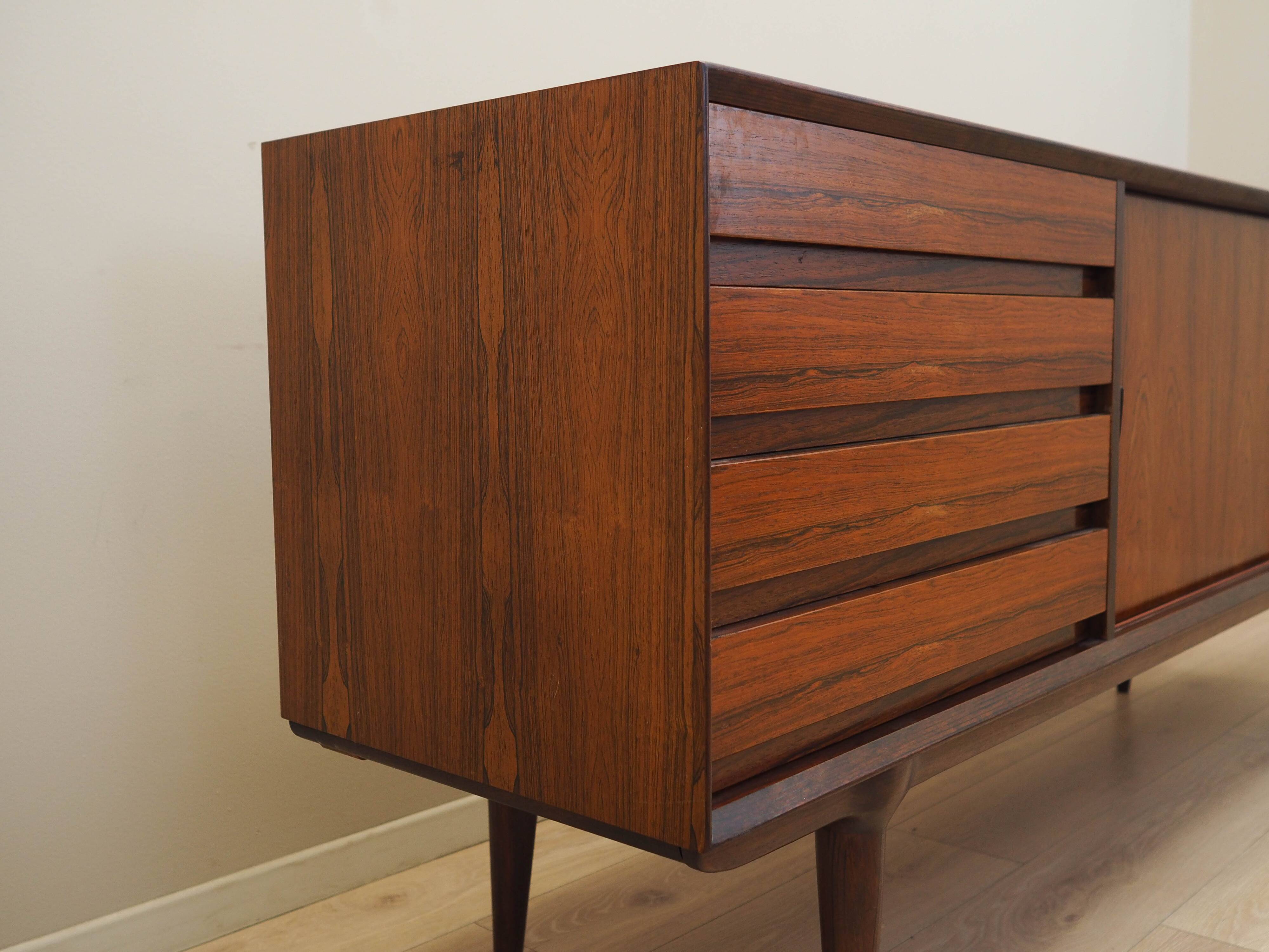 Rosewood sideboard, Danish design, 1970s, manufacturer: Omann Jun