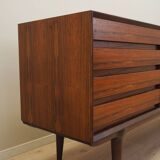 Rosewood sideboard, Danish design, 1970s, manufacturer: Omann Jun